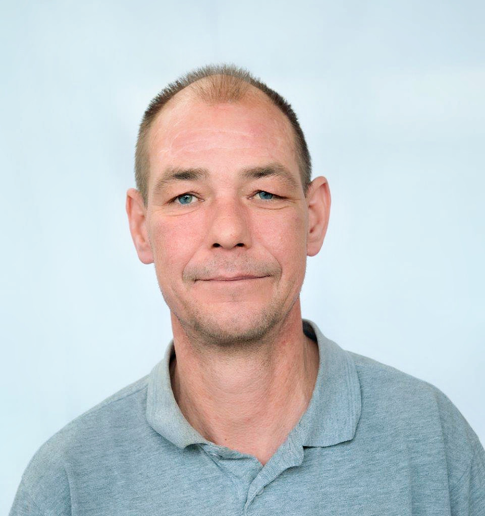 Gunnar Pöttrich ein Bild des Mitarabeiters. Portrait.