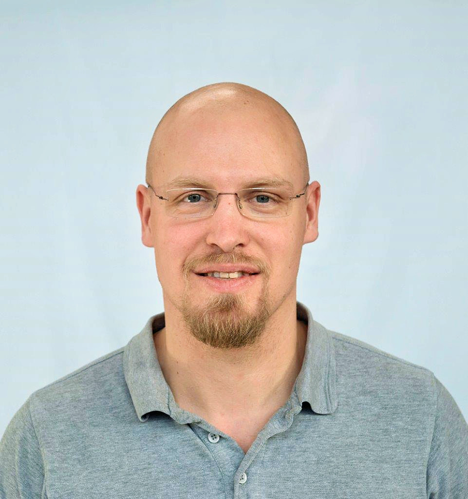 Rasmus Vosberg ein Bild des Mitarabeiters. Portrait.